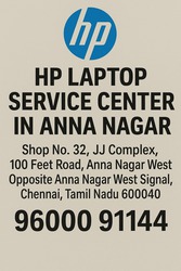 HP Laptop Service Center in Anna Nagar – Expert Repairs & Genuine Supp