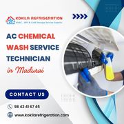 AC Chemical Wash Service Technician in Madurai