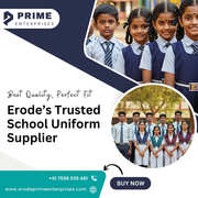 High-Quality School Uniforms in Erode – Trusted Supplier