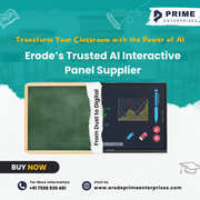Best AI Interactive Panel Supplier in Erode for Smart Classrooms