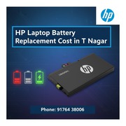 HP Laptop Battery Replacement Cost in T. Nagar