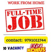 Home based Data entry genuine project work with your flexible timings