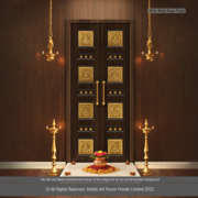 Astalakshmi Pooja Door Accessories | For Pooja Room Design