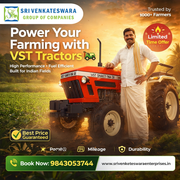 Power Your Farming With VST Tractors