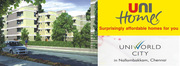 2 Bedroom,  hall,  kitchen apartments 14-15 Lakhs