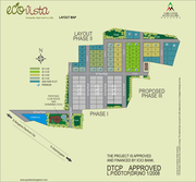 Eco Vista Residencal Layou / Lake Dew Faem Land Next to lake